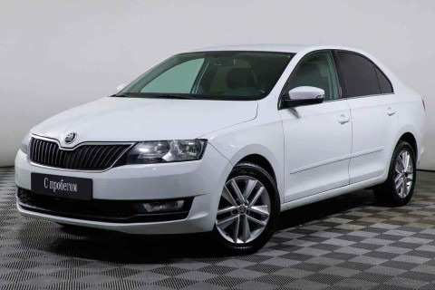 Автомобиль Skoda, Rapid, 2018 года, AMT, пробег 118758 км