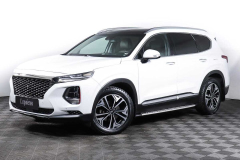 Автомобиль Hyundai, Santa Fe, 2018 года, AT, пробег 77074 км