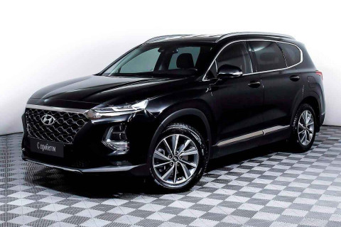 Автомобиль Hyundai, Santa Fe, 2019 года, AT, пробег 99000 км